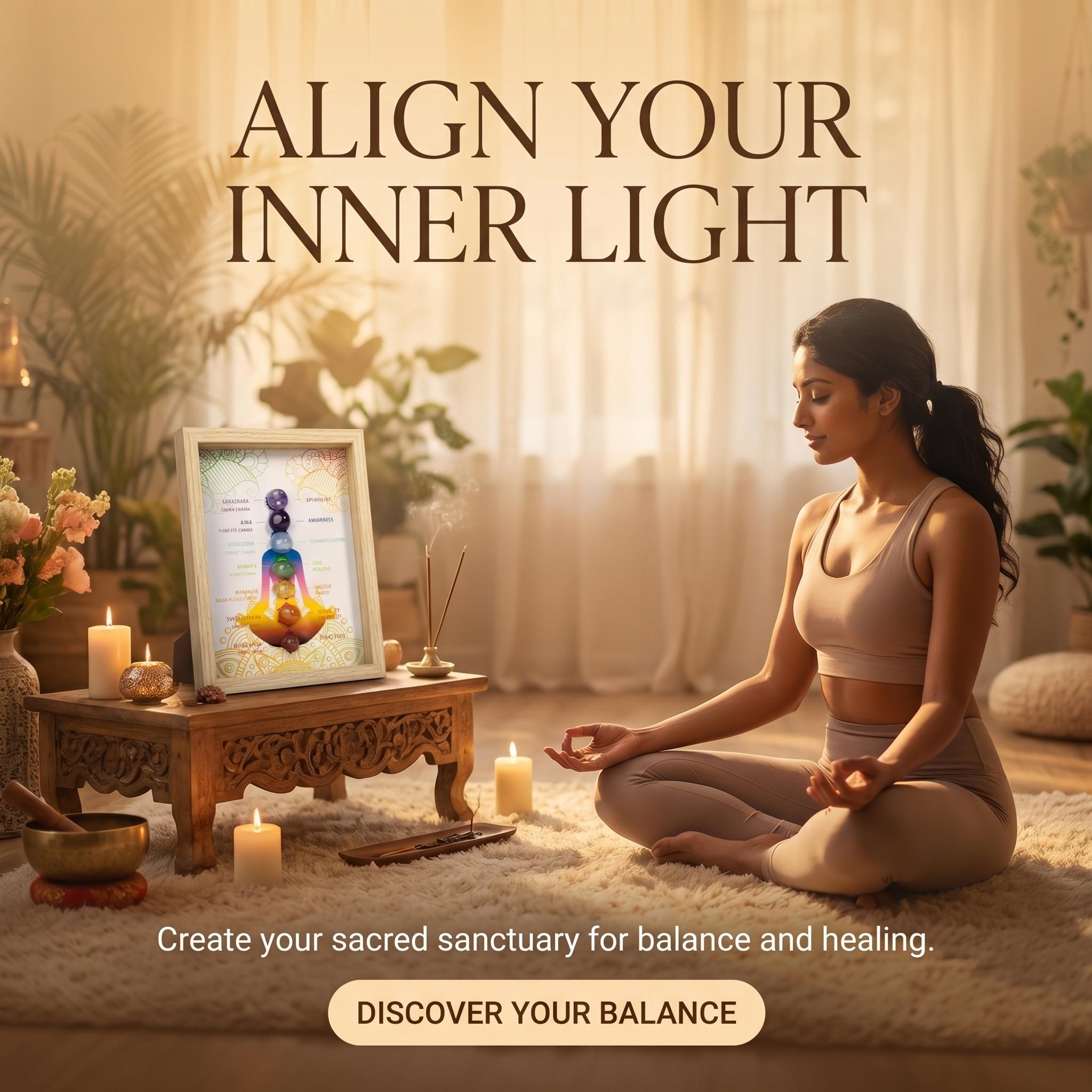 7 Chakra Crystal frames