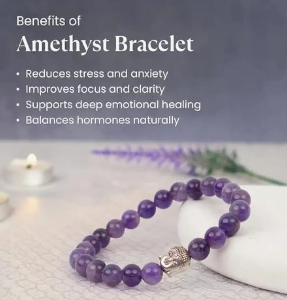 Amethyst bracelet