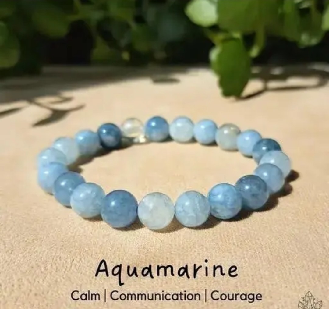 Aquamarine bracelet
