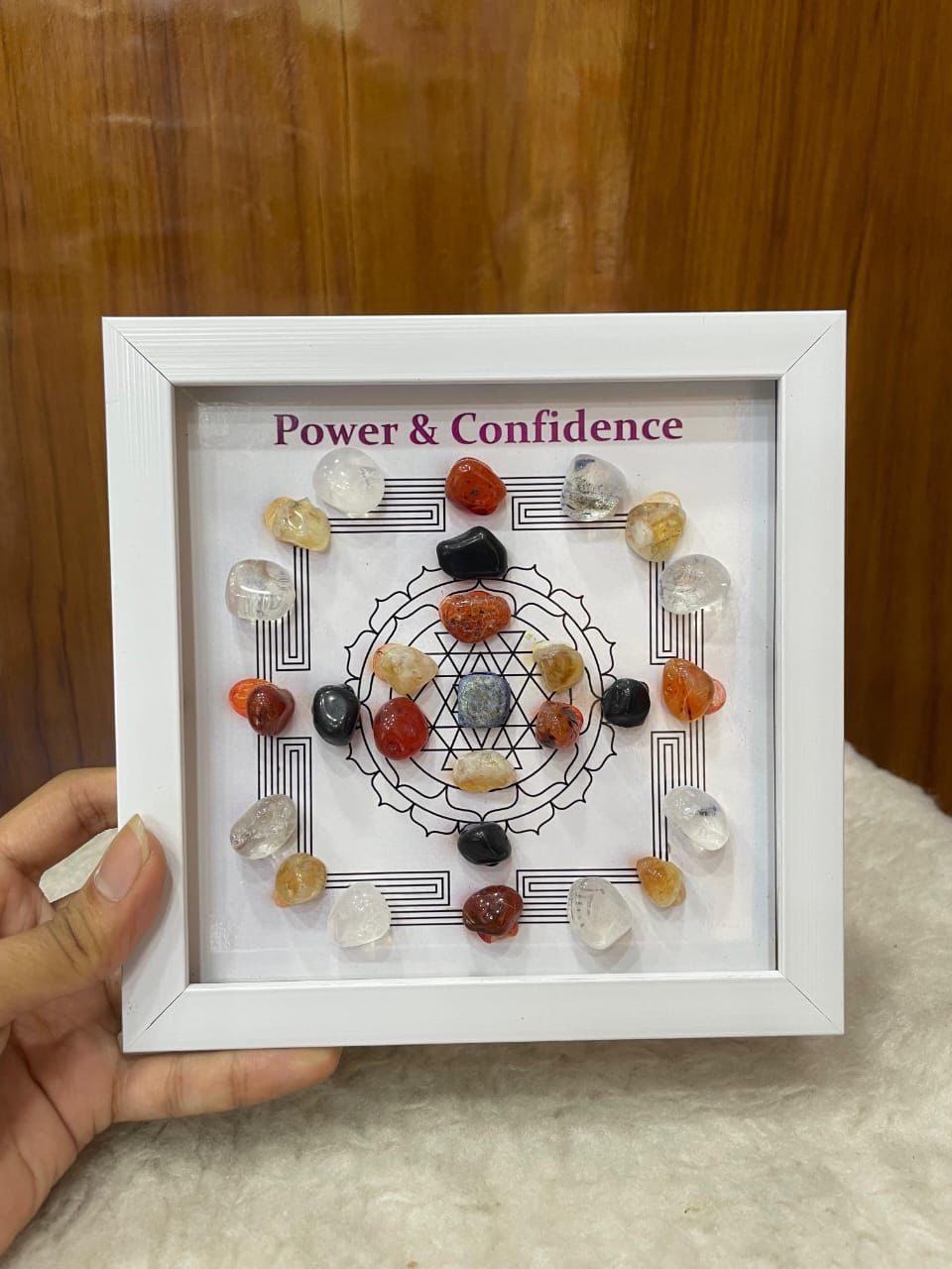 Power & Confidence Crystal frames