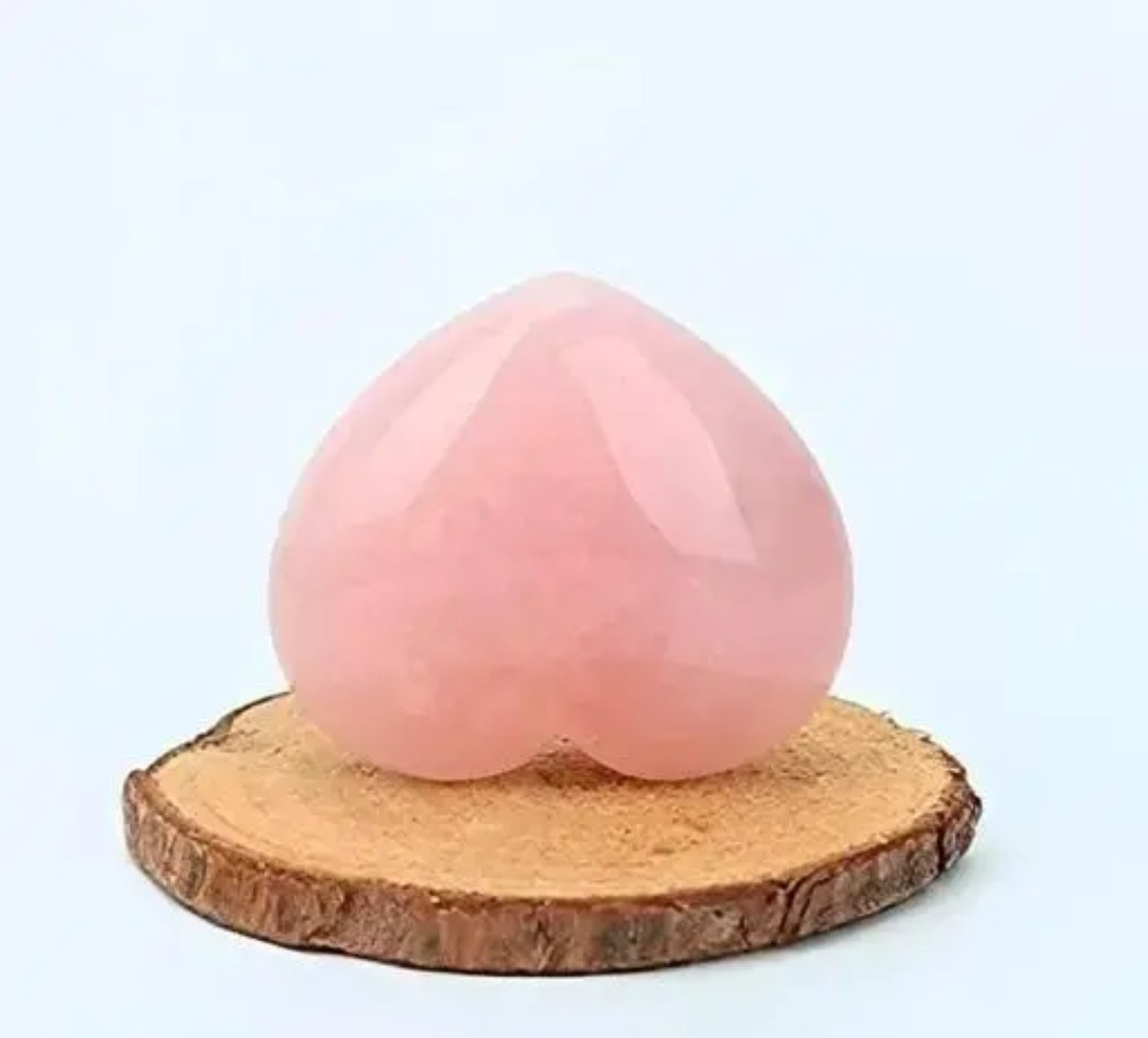 Rose Quartz Heart