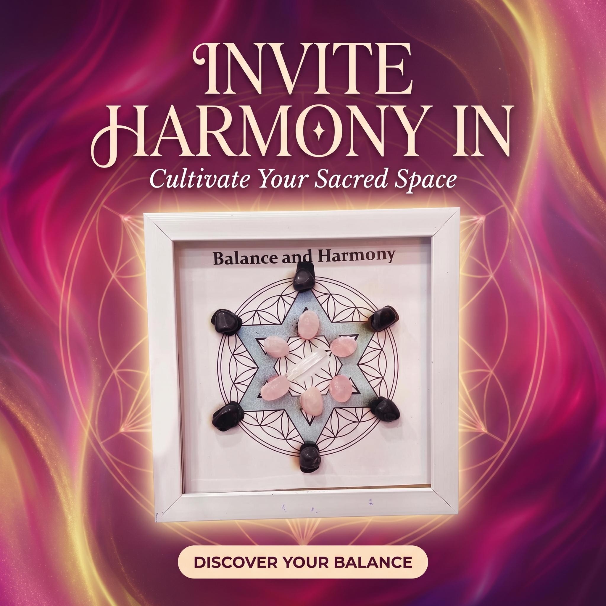 Seven Chakras Crystal frames