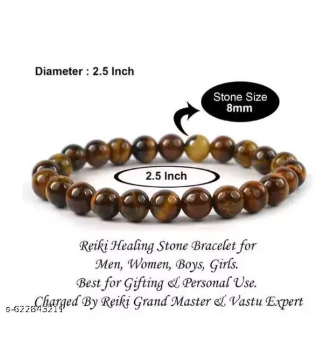 Tiger eye crystal bracelet